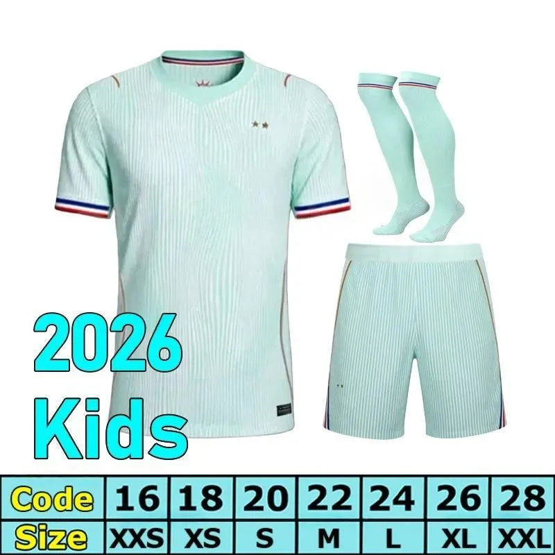 Francee jersey world cup 2026 French Soccer Jerseys MBAPPE GIROUD DEMBELE EKITIK - SitterJersey.com