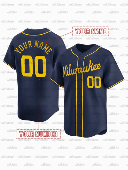 Baseball Jersey Clase Naylor Ramirez Rocchio Freeman Custom Sweatshirt - Embroid - SitterJersey.com