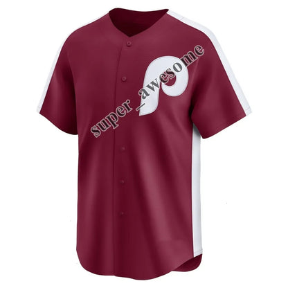 Bryce Harper Baseball Jersey Trea Turner Kyle Schwarber JT Realmuto Alec Bohm Br - SitterJersey.com