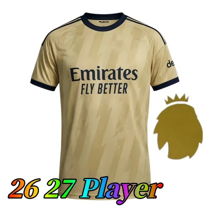 26 27 SMITH ROWE SAKA soccer jerseys Fans Player MARTINELLI TIERNEY 2025 2026 RI - SitterJersey.com
