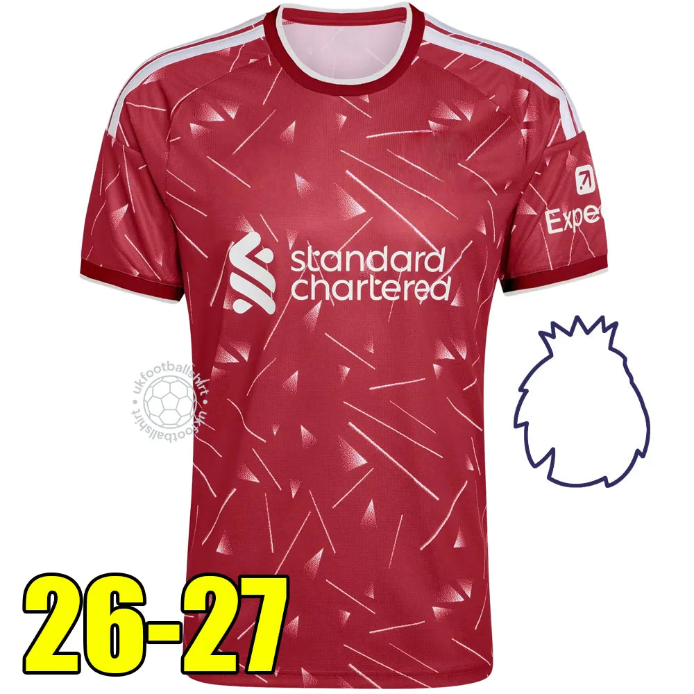 2026 ISAK EKITIKE WIRTZ DIOGO J. KERKEZ FRIMPONG M.SALAH liverpool 26 27 FC Foot - SitterJersey.com