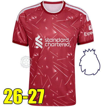 2026 ISAK EKITIKE WIRTZ DIOGO J. KERKEZ FRIMPONG M.SALAH liverpool 26 27 FC Foot - SitterJersey.com