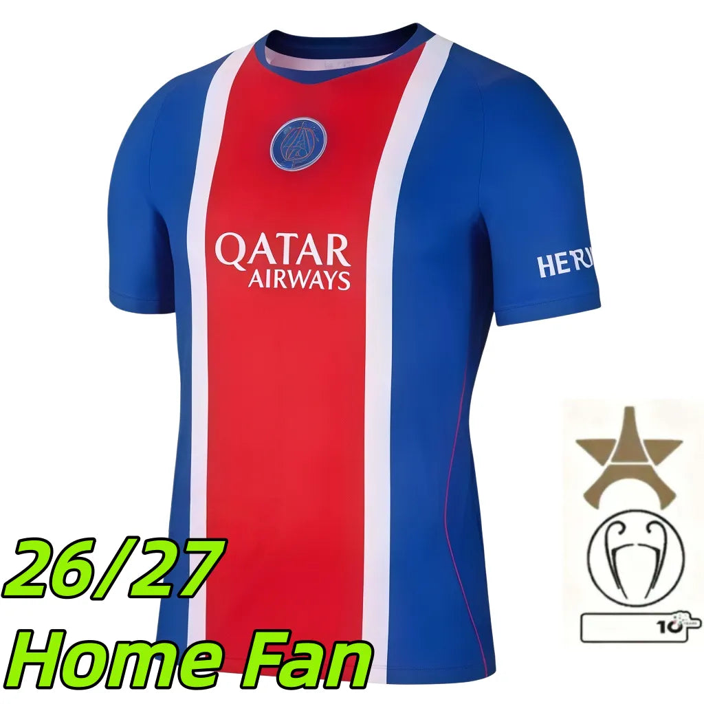 Psges jersey 26 27 maillot psges O.DEMBELE KVARATSKHELIA EMERY RAMOS HAKIMI N.ME - SitterJersey.com