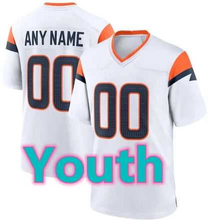 Denvers City Broncoss jesrey Bo Nix Courtland Sutton Broncosjesrey Jaylen Waddle - SitterJersey.com
