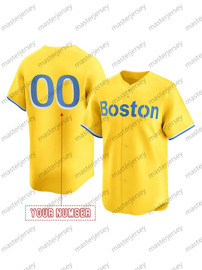16 DURAN Baseball Jerseys ORTIZ YOSHIDA RAFAEL MASATAKA DEVERS JARREN Custom Men - SitterJersey.com