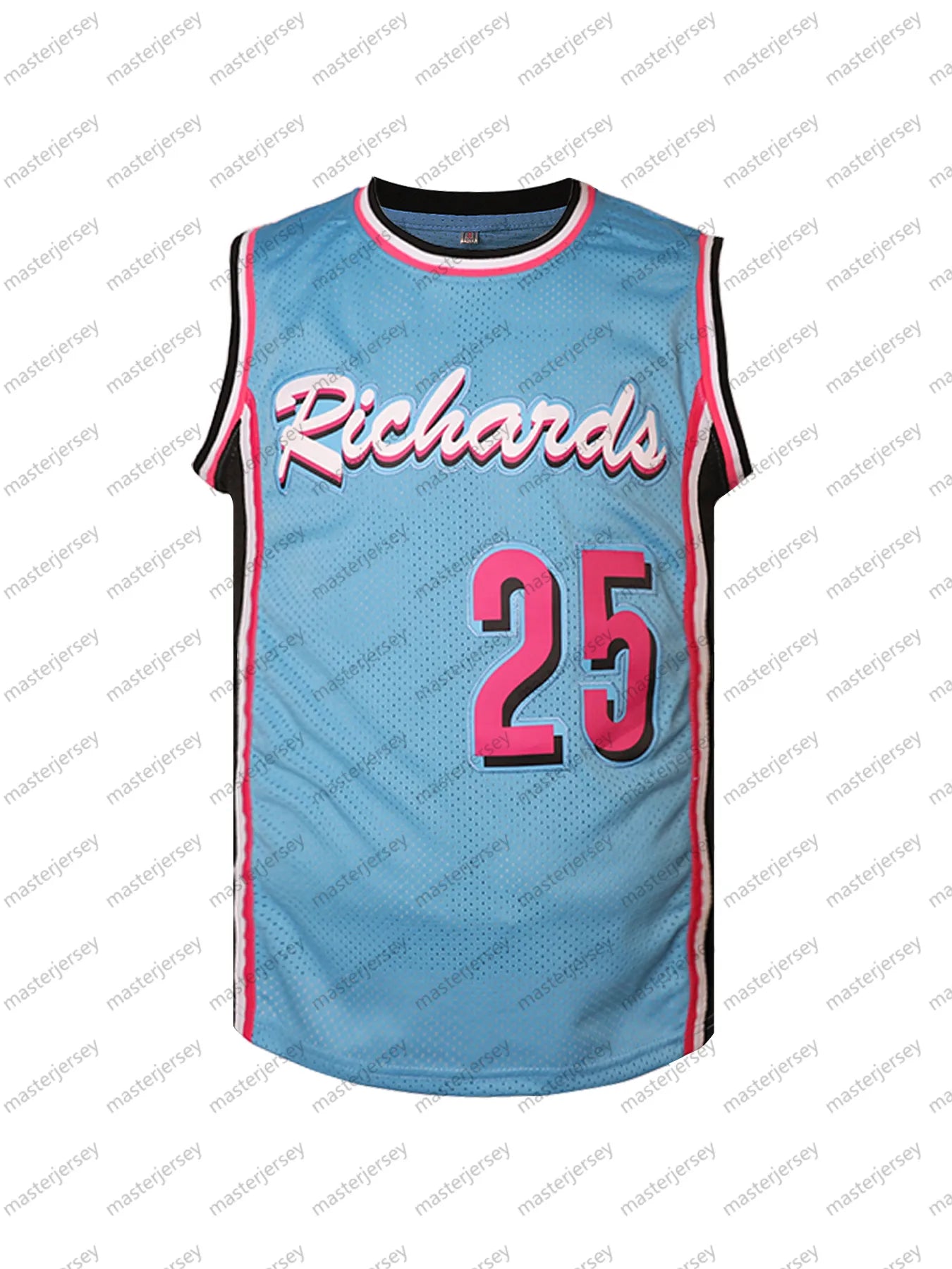 #25 WADE Men's Basketball Jersey Sweatshirt - Embroidered Movie Mesh Letters \u0 - SitterJersey.com