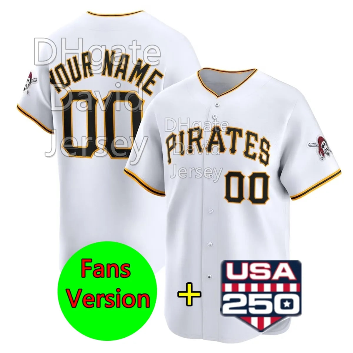 2026 City Pittsburghs Pirates Jersey Paul Skenes Roberto Clemente Konnor Griffin - SitterJersey.com