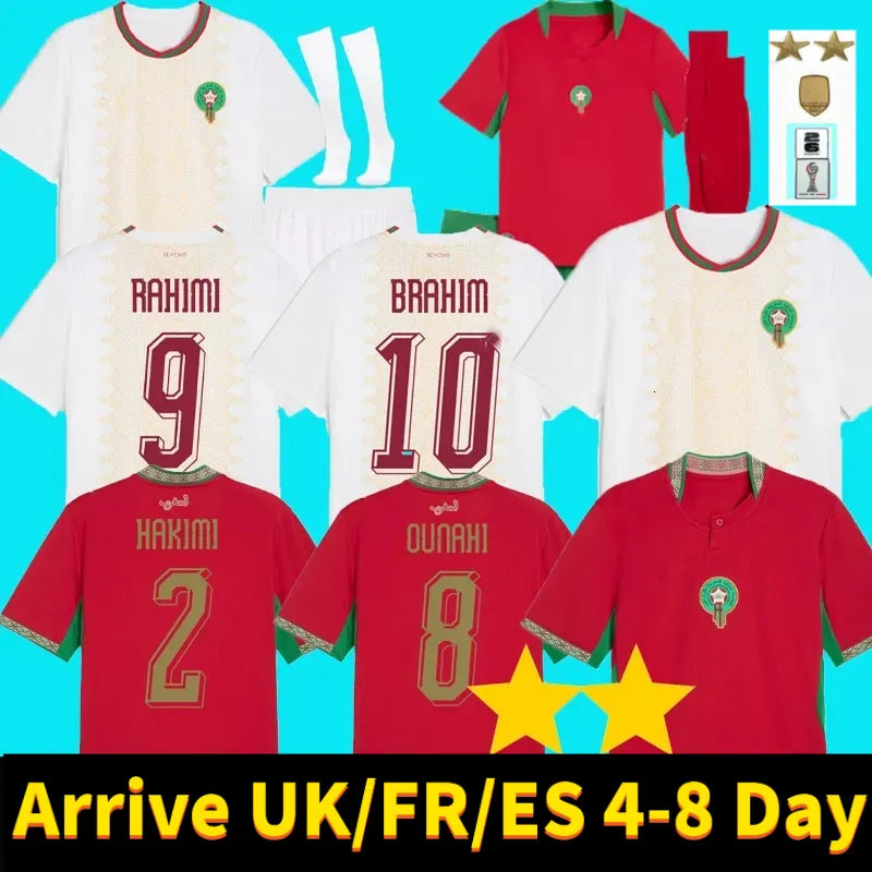 Morocco Jersey World Cup 2026 Maillot Maroc Soccer Jerseys National Team HAKIMI  - SitterJersey.com