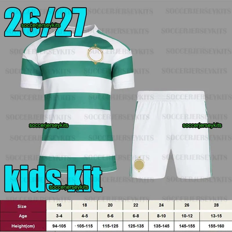 celticfc jersey 26 27 soccer jerseys celts jersey 2026 home green away yellow fo - SitterJersey.com
