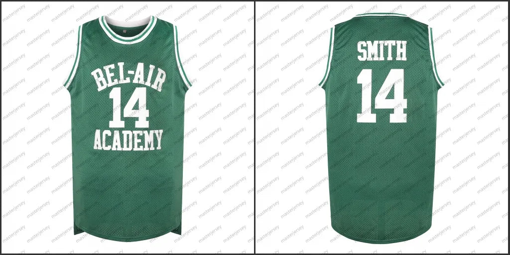 #14 SMITH Men's Basketball Jersey Sweatshirt - Embroidered Movie Mesh Letters \u - SitterJersey.com