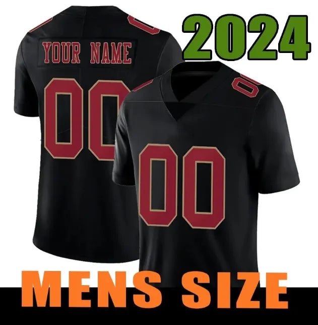 San Franciscocity 49erss Jesrey Mike Evans Christian McCaffrey Brock Purdy Footb - SitterJersey.com