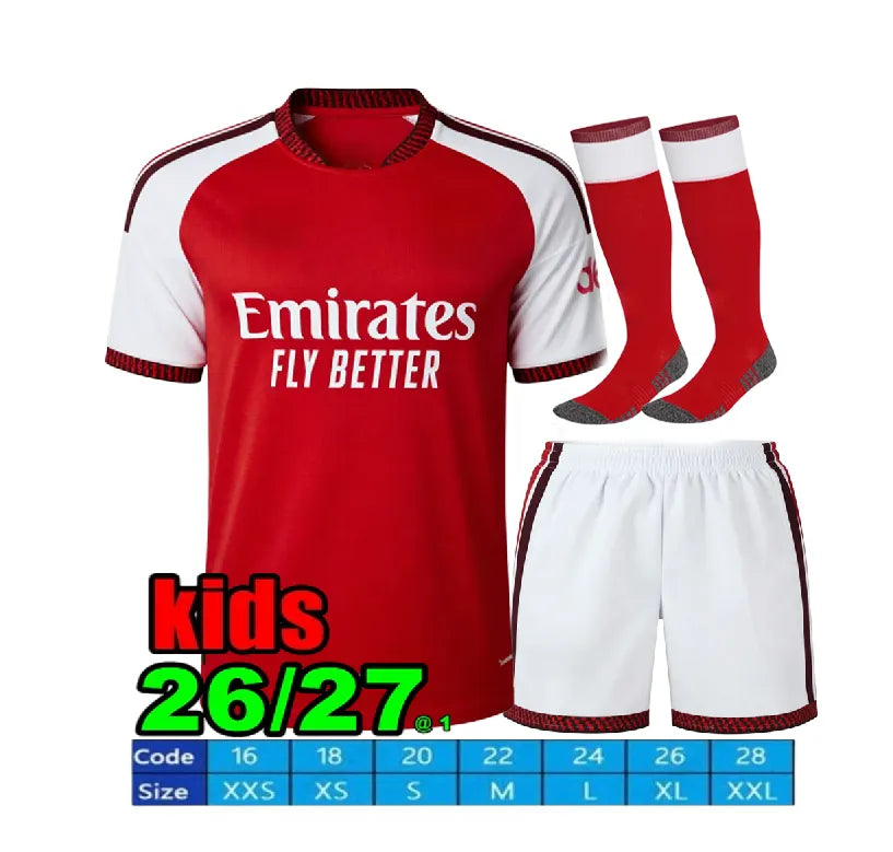 ArSeNallll 26 27 ALAFIORI soccer jerseys RICE SAKA Fans Player MADUEKE ZUBIMENDI - SitterJersey.com
