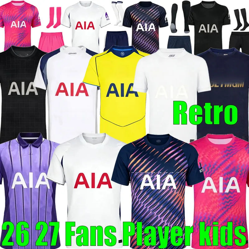 Tottenham 26 27 XAVI RICHARLISON Soccer Jerseys FINAL Limited Edition Kudus J.PA - SitterJersey.com