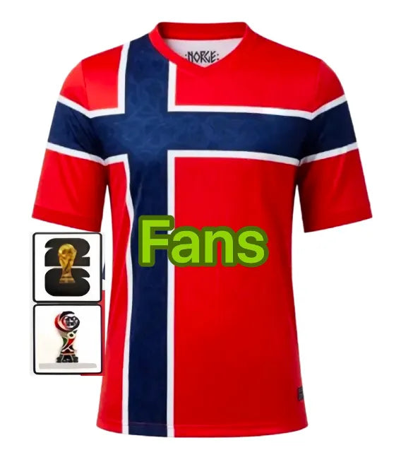 2025 2026 Norway World Cup Soccer Jerseys HAALAND Odegaard STRAND Sorloth BERG N - SitterJersey.com