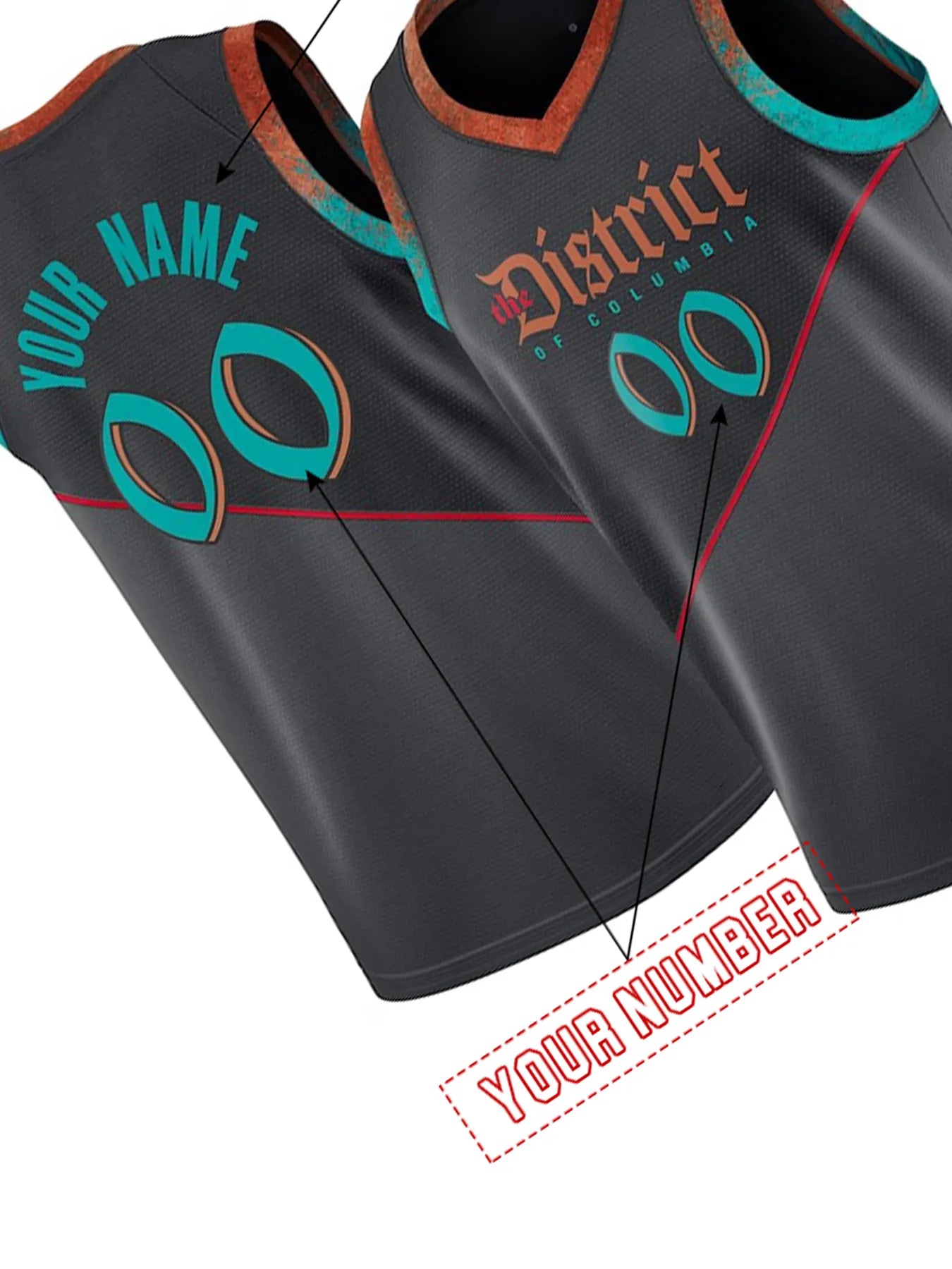Custom 4 AJ Dybantsa Basketball Jerseys Trae Young Anthony Davis Alex Sarr Bub C - SitterJersey.com