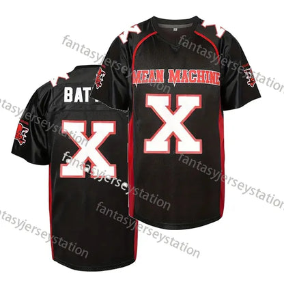 IN STOCK Men's 95 Football Movie Jersey Red Hennessy Queens Bridge Football Jers - SitterJersey.com