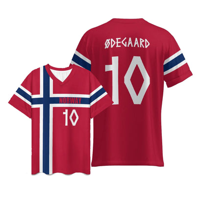 Norway Jersey Erling Haaland NO 9 Martin Odegaard 10 World Cup 2026 Norwegian Na - SitterJersey.com