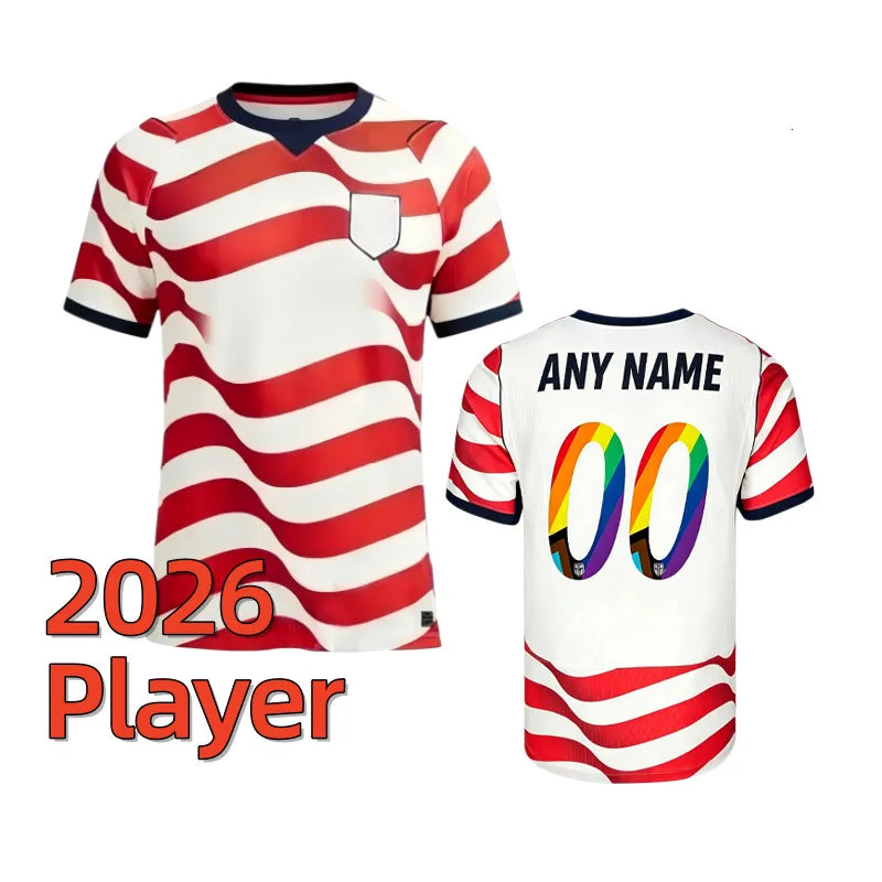 USAS United Soccer Jerseys 2026 PULISIC MCKENNIE REYNA ADAMS BALOGUN ROBINSON TI - SitterJersey.com