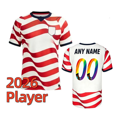 USAS United Soccer Jerseys 2026 PULISIC MCKENNIE REYNA ADAMS BALOGUN ROBINSON TI - SitterJersey.com
