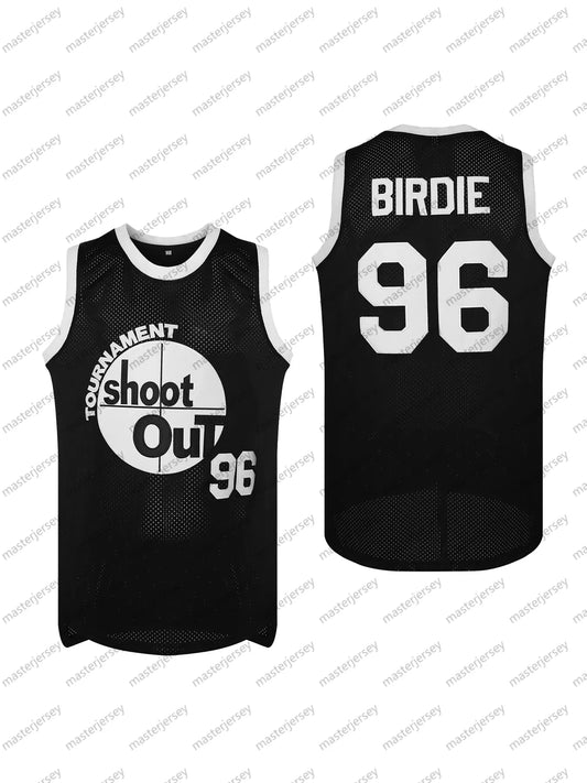 #96 BIRDIE Men's Sports Team Basketball Jersey Polyester Knit Fabric Embroidered - SitterJersey.com