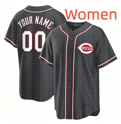 Reds Baseball Jersey Custom Elly De La Cruz Ke'Bryan Hayes Tyler Stephenson Spen - SitterJersey.com