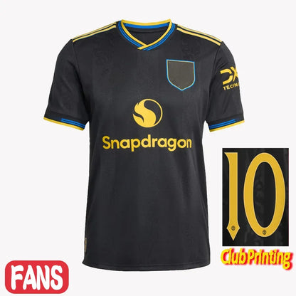 Stone Roses 26 27 MAN CUNHA Soccer Jersey AMAD SESKO MAINOO YORO unted football  - SitterJersey.com