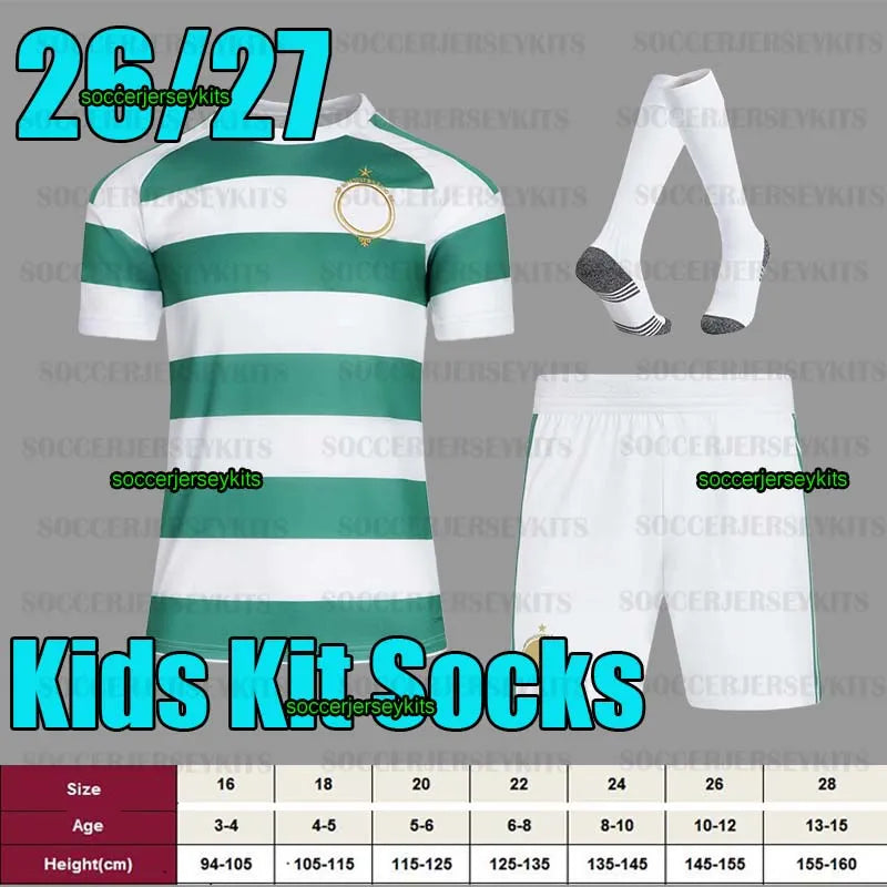 celticfc jersey 26 27 soccer jerseys celts jersey 2026 home green away yellow fo - SitterJersey.com