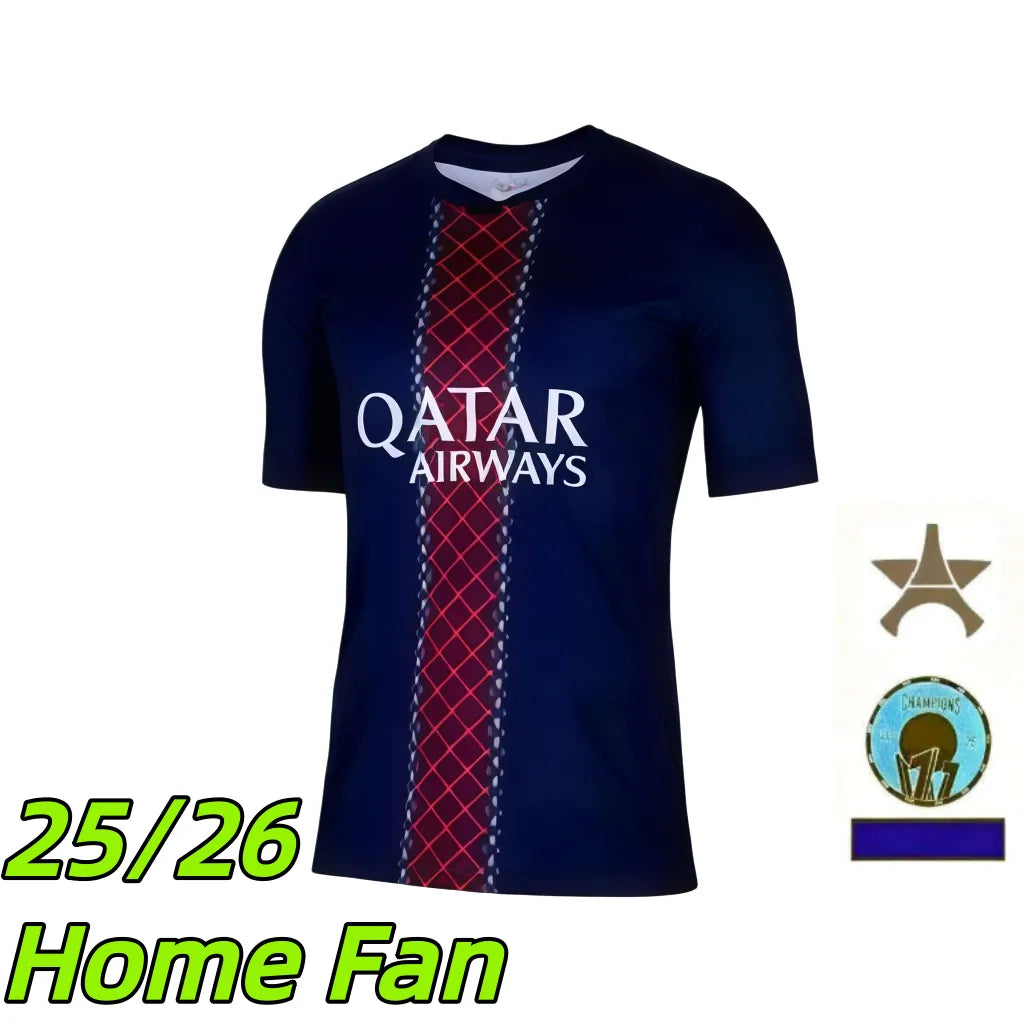 Psges jersey 26 27 maillot psges O.DEMBELE KVARATSKHELIA EMERY RAMOS HAKIMI N.ME - SitterJersey.com