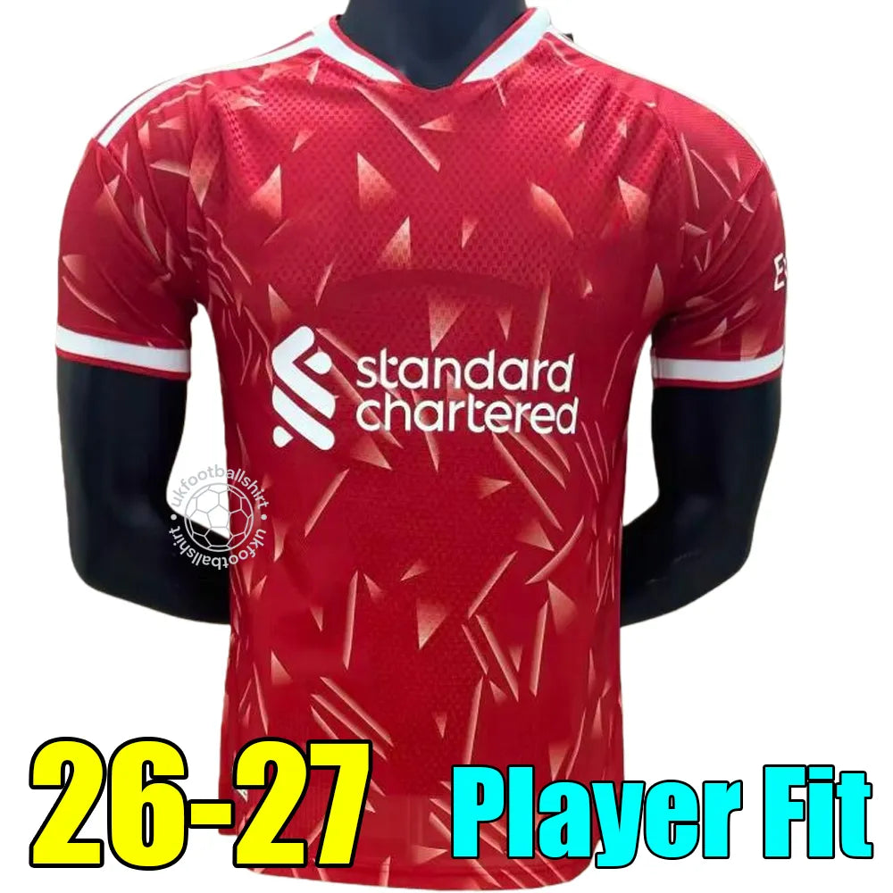 2026 ISAK EKITIKE WIRTZ DIOGO J. KERKEZ FRIMPONG M.SALAH liverpool 26 27 FC Foot - SitterJersey.com