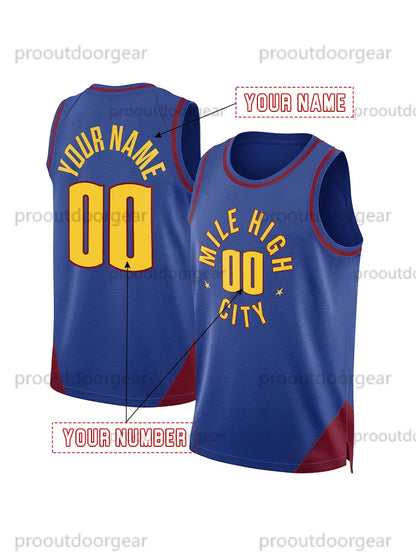 Jokic 2025 Basketball Jersey Murray Braun Porter Jr. Westbrook Custom Jerseys - SitterJersey.com