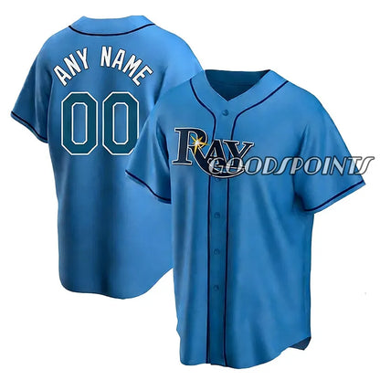 Tampa BayS rays jersey Yandy Diaz Junior Caminero Cedric Mullins Lux Ryan Pepiot - SitterJersey.com