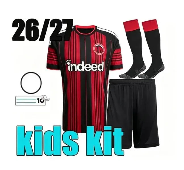 26 27 EintrachtS Frankfurts Soccer Jerseys 2026 2027 EKITIKE KNAUFF M.GOTZE SKHI - SitterJersey.com