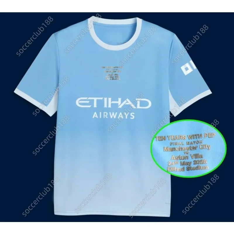 25 26 27 HAALAND MAN CITY soccer jerseys FODEN MARMOUSH DOKU MARMOUSH KOVACIC GV - SitterJersey.com