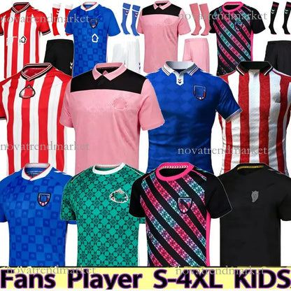 2026-27 sunderland Soccer JerseyS Home away third 25/26 RED BLACK KIDS s STEWART - SitterJersey.com