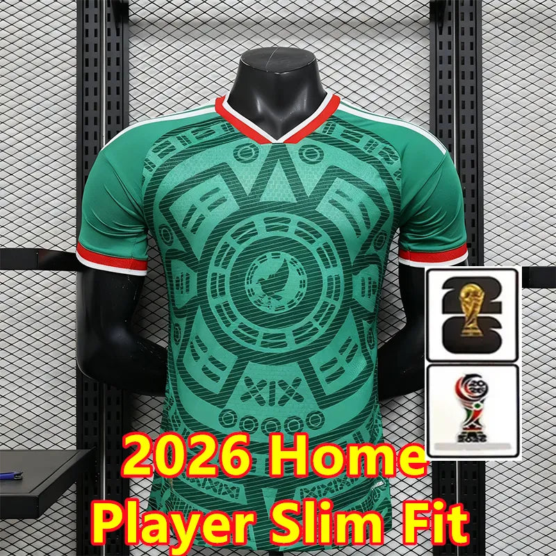 Mexico 2026 2027 Copa America RAUL A. VEGA CHICHARITO Soccer Jerseys H. LOZANO 2 - SitterJersey.com
