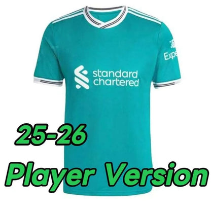 Liverpool Kit 25 26 27 Soccer Jerseys Mohamed Salah ISAK Wirtz Ekitike SZOBOSZLA - SitterJersey.com