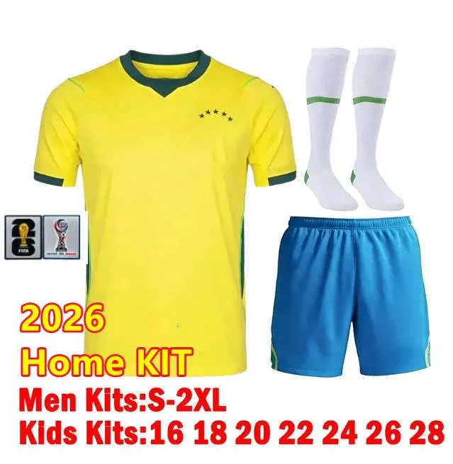 Brazil Jersey 2026 World Cup ENDRICK CASEMIRO Soccer Jerseys RICHARLISON Camiset - SitterJersey.com