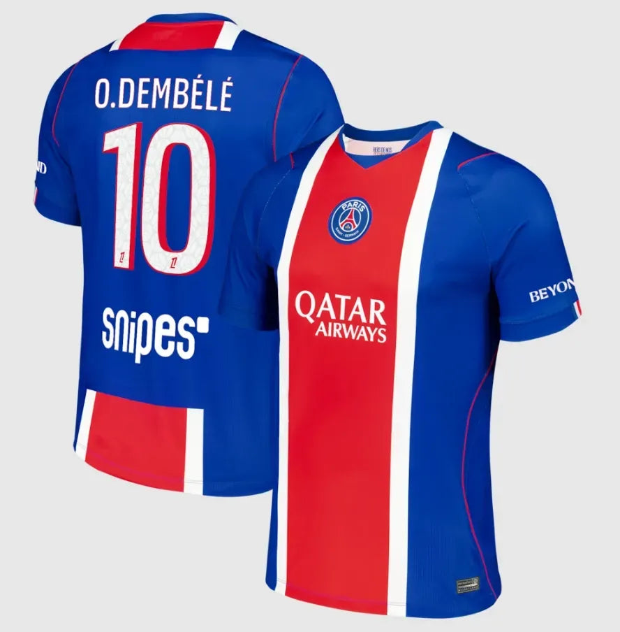 Psges jersey Soccer Jerseys DEMBELE HAKIMI 25 26 27 enfants 2026 football shirts - SitterJersey.com