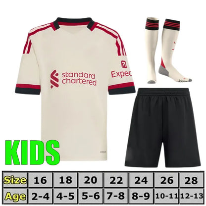 Liveropool Jersey 26 27 SZOBOSZLAI LFC ISAK WIRTZ EKITIKE M.SALAH VIRGIL soccer  - SitterJersey.com