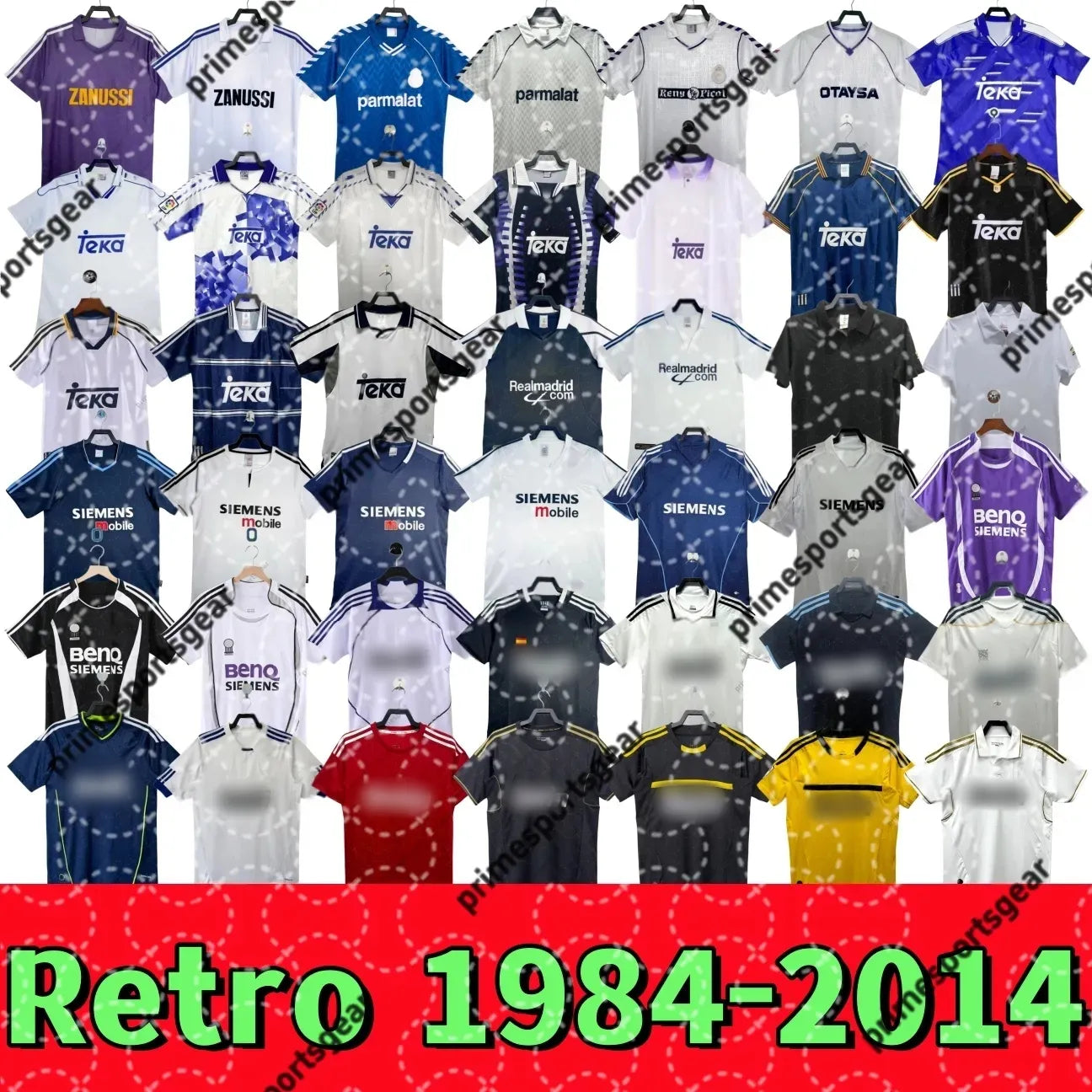 camiseta realmadrid Retro Soccer Jerseys Finals Football Shirt GUTI BENZEMA SEED - SitterJersey.com