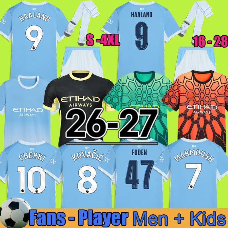 25 man citys HAALAND FODEN soccer jerseys DONNARUMMA DOKU MARMOUSH GVARDIOL DE B - SitterJersey.com
