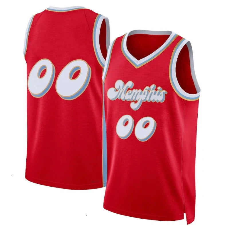 25 26 MEM Ja Morant Basketball Jerseys Grizzliess Jaren jr Zach Edey Jaylen Well - SitterJersey.com