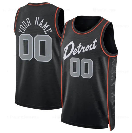 Cade Cunningham Basketball Jerseys Piston Jaden Ivey Jalen Duren Ausar Thompson  - SitterJersey.com