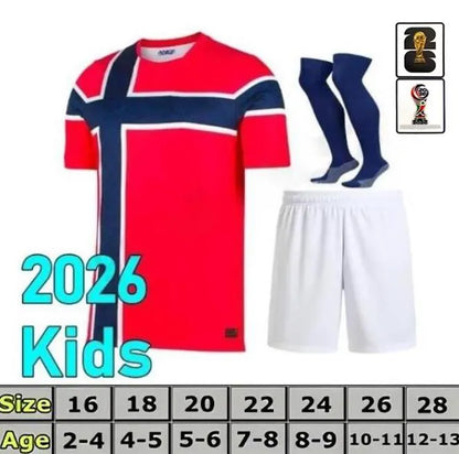 Norway jersey 2026 HAALAND World Cup soccer jerseys SORLOTH NUSA AASGAARD HORN M - SitterJersey.com