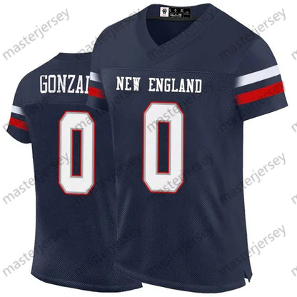 10 Drake Maye Football Jerseys Christian Gonzalez Rhamondre Stevenson Demario Do - SitterJersey.com