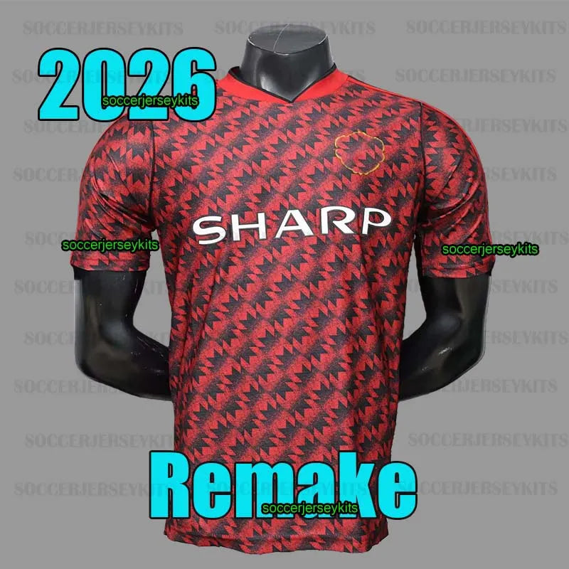 2026 ManUnited soccer jersey 25 26 Manchester football kit shirt UTDs United sto - SitterJersey.com