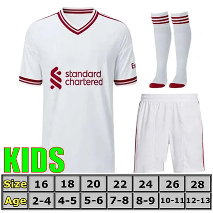 Liveropool Jersey 26 27 SZOBOSZLAI LFC ISAK WIRTZ EKITIKE M.SALAH VIRGIL soccer  - SitterJersey.com
