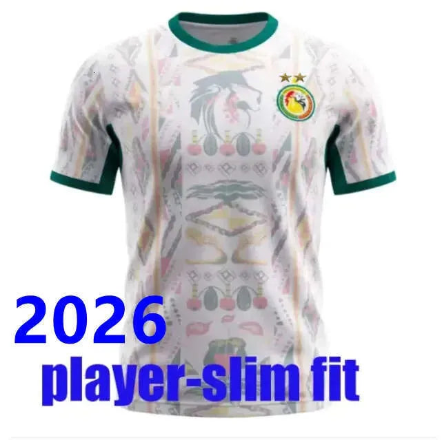 2 Star Senegal Soccer Jerseys 2025 2026 National Team SARR P.M.SARR N.JACKSON DI - SitterJersey.com
