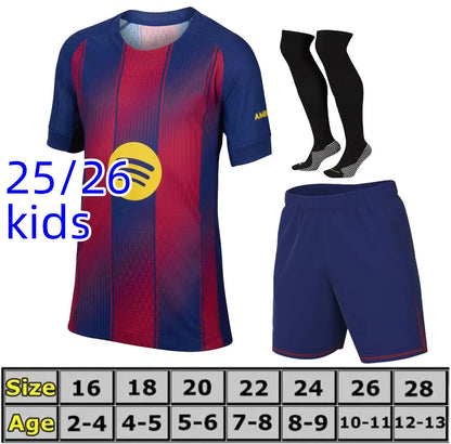25 26 27 LAMINE YAMAL Lewandowski Soccer Jerseys Raphinha FERRAN 2025 2026 2027  - SitterJersey.com
