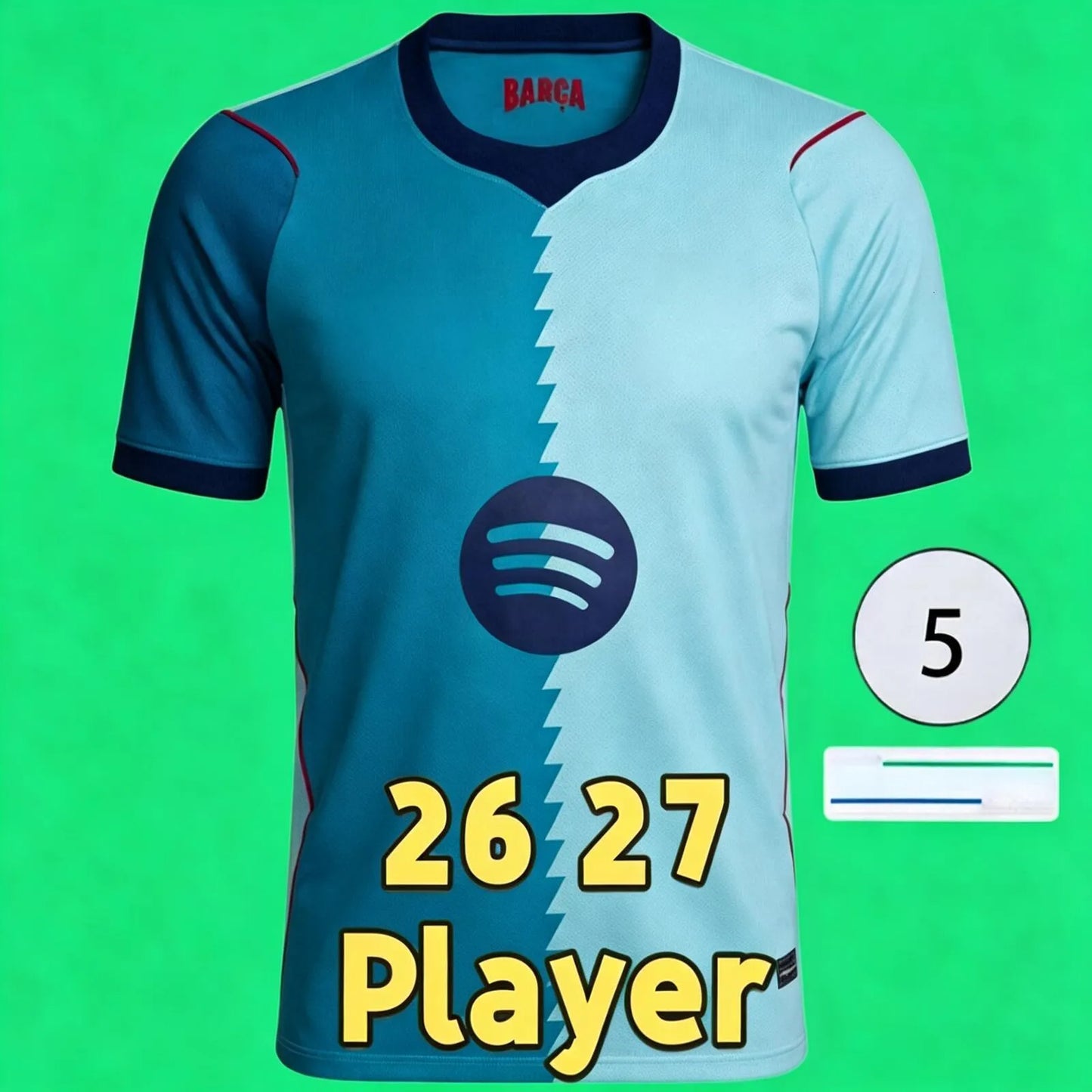 Barcelona 25 26 27 LAMINE YAMAL Lewandowski Soccer Jerseys Gordon GAVI RASHFORD  - SitterJersey.com